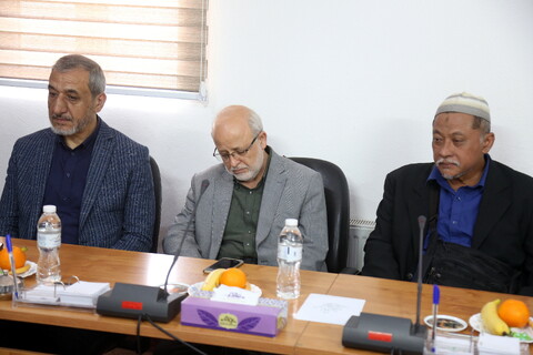 هم اندیشی  شرکت کنندگان در همایش بین المللی یکصدمین سالگشت بازتاسیس حوزه علمیه قم با مرکز مطالعات و پاسخگویی به شبهات