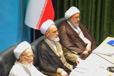 تصاویر / اختتامیه سومین اجلاس ششمین دوره مجلس خبرگان رهبری در قم-۲