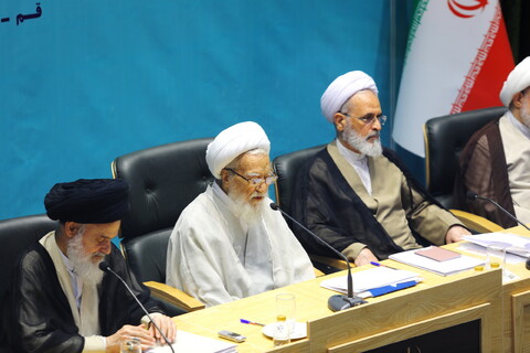 تصاویر / اختتامیه سومین اجلاس ششمین دوره مجلس خبرگان رهبری در قم-۲