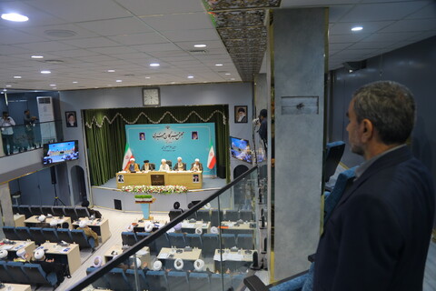 تصاویر / اختتامیه سومین اجلاس ششمین دوره مجلس خبرگان رهبری در قم-۲