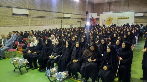 تصاویر/ مراسم بزرگداشت هفته معلم  در خوی