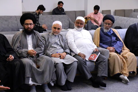 تصاویر/ دیدار مهمانان بین‌المللی همایش یکصدمین سالگشت بازتأسیس حوزه علمیه قم با آیت‌الله شب زنده دار