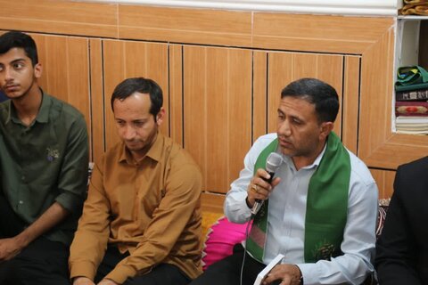 تصاویر/ خادمان رضوی در منزل اهداکننده عضو