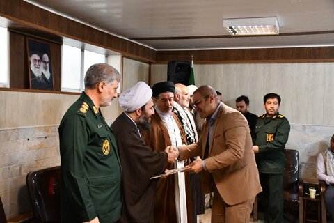 تصاویر/ نشست گروه های جهادی با امام جمعه شهرستان خوی