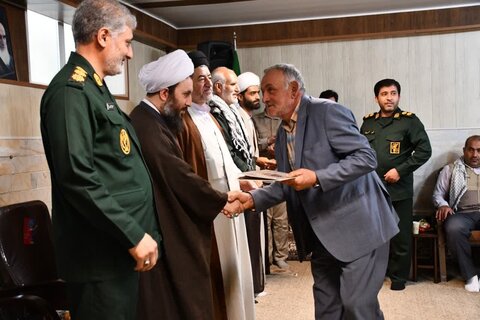 تصاویر/ نشست گروه های جهادی با امام جمعه شهرستان خوی