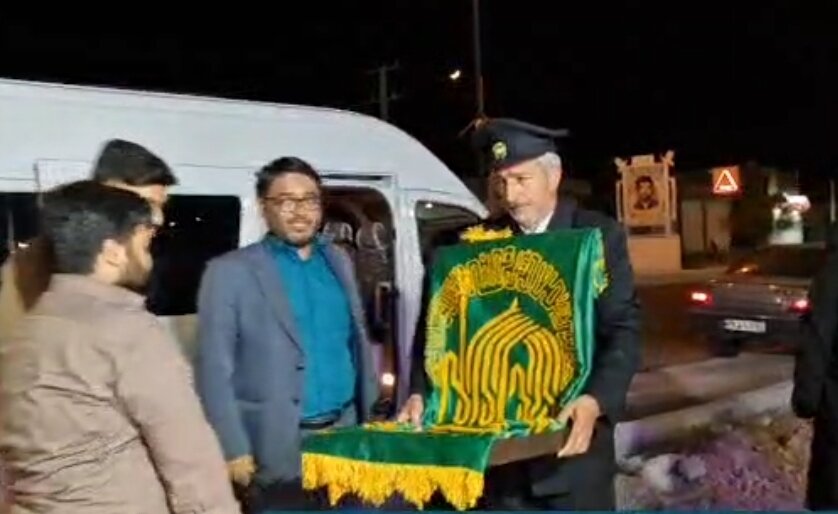 فیلم| استقبال از خدام رضوی در چایخانه امام رضا(ع) شهر بادوله