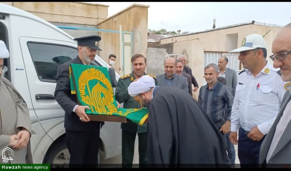 فیلم| حضور کاروان زیر سایه خورشید در شهرستان میانه
