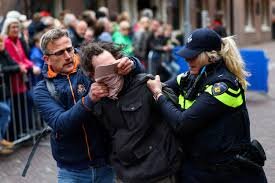 Dutch police arrest pro-Palestine protesters at World War Two anniversary event