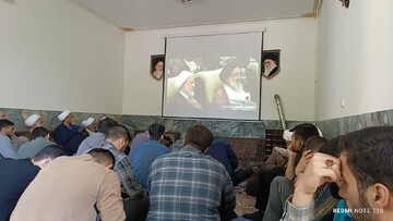 تصاویر برگزاری مراسم یکصدمین سال بازتاسیس حوزه علمیه قم در بروجرد