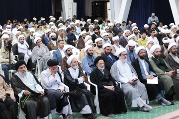 تصاویر / همایش  بزرگداشت یکصدمین سالگشت بازتأسیس حوزه علمیه قم در خراسان جنوبی