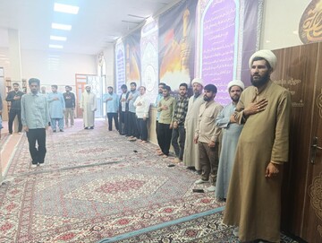 حضور طلاب مدارس علمیه زابل به‌صورت ویدیوکنفرانسی در همایش یکصدمین سالگرد بازتأسیس حوزه علمیه+عکس