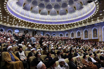 تصاویر/ همایش یکصدمین سالگشت بازتأسیس حوزه علمیه قم - ۵