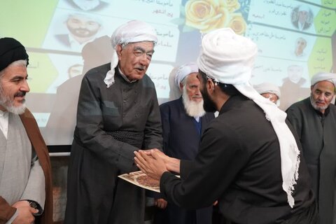 تصاویر/ مراسم تجلیل از اساتید اهل سنت آذربایجان‌غربی