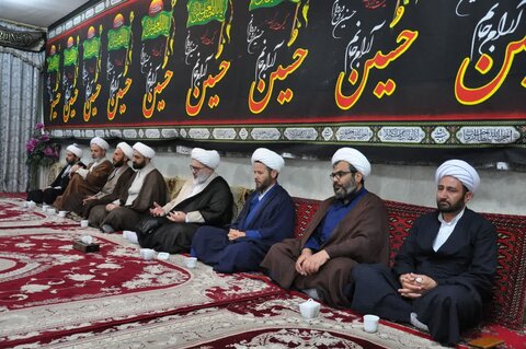 تصاویر/ آیین تجلیل از اساتید حوزه علمیه شهرستان میاندوآب