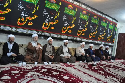 تصاویر/ آیین تجلیل از اساتید حوزه علمیه شهرستان میاندوآب