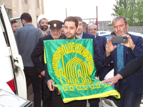 تصاویر/ حضور کاروان زیر سایه خورشید در شهرستان چهاربرج