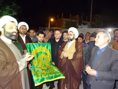 تصاویر/ حضور کاروان زیر سایه خورشید در شهرستان چهاربرج