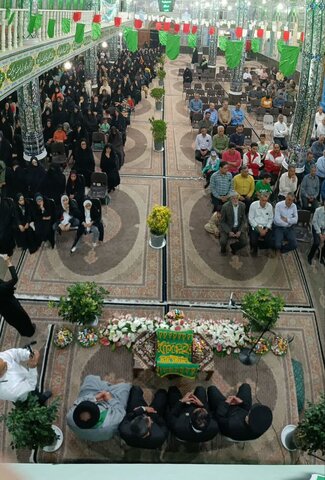 تصاویر/حضور کاروان زیر سایه خورشید در شهر بادرود