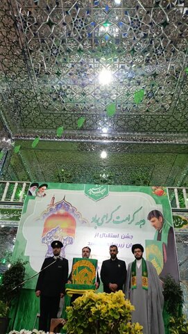 تصاویر/حضور کاروان زیر سایه خورشید در شهر بادرود