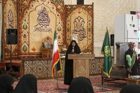 تصاویر| توزیع 20 سری جهیزیه نوعروسان در حرم مطهر شاهچراغ(ع)