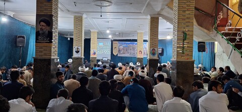 اجماع طلاب و روحانیون کهگیلویه و بویراحمد در یکصدمین باز تأسیس حوزه علمیه