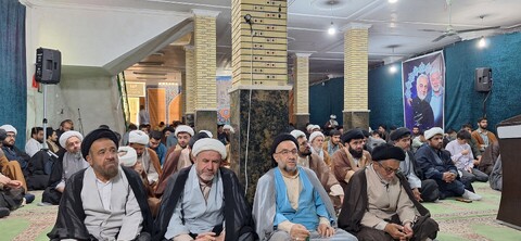 اجماع طلاب و روحانیون کهگیلویه و بویراحمد در یکصدمین باز تأسیس حوزه علمیه