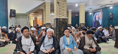 اجماع طلاب و روحانیون کهگیلویه و بویراحمد در یکصدمین باز تأسیس حوزه علمیه