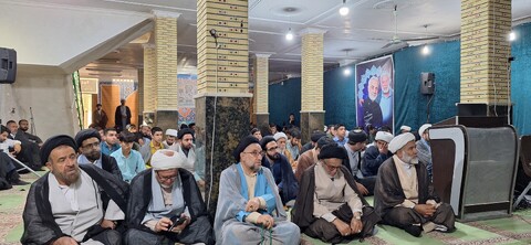 اجماع طلاب و روحانیون کهگیلویه و بویراحمد در یکصدمین باز تأسیس حوزه علمیه