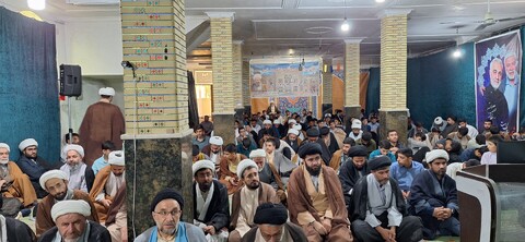 اجماع طلاب و روحانیون کهگیلویه و بویراحمد در یکصدمین باز تأسیس حوزه علمیه