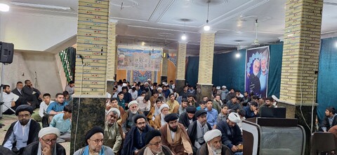 اجماع طلاب و روحانیون کهگیلویه و بویراحمد در یکصدمین باز تأسیس حوزه علمیه