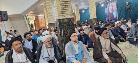 اجماع طلاب و روحانیون کهگیلویه و بویراحمد در یکصدمین باز تأسیس حوزه علمیه