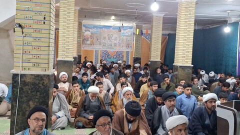 اجماع طلاب و روحانیون کهگیلویه و بویراحمد در یکصدمین باز تأسیس حوزه علمیه