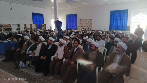 تصاویر مراسم یکصدمین بازتاسیس حوزه علمیه قم در خرم آباد
