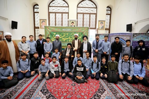 تصاویر/ درس اخلاق آیت الله نورمفیدی در نمازخانه مدرسه علمیه امام خمینی(ره) گرگان