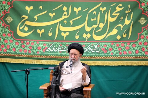 تصاویر/ درس اخلاق آیت الله نورمفیدی در نمازخانه مدرسه علمیه امام خمینی(ره) گرگان