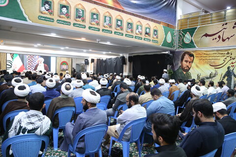 تصاویر/همایش یکصدمین سال گشت بازتاسیس حوزه علمیه قم در خوزستان