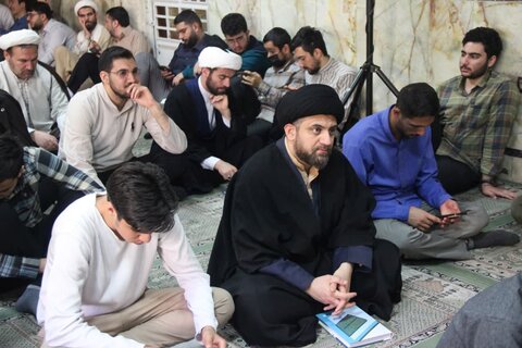 تصاویر / گردهمایی اساتید ،طلاب وکادر حوزه علمیه قزو.ین در یکصدمین سال باز تاسیس حوزه علمیه قزوین