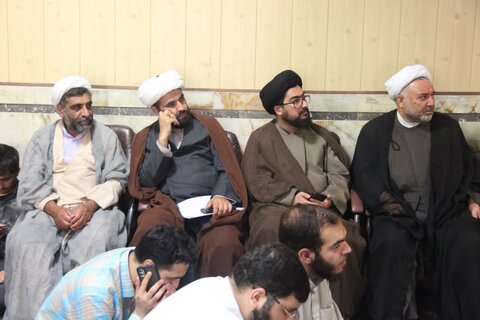 تصاویر / گردهمایی اساتید ،طلاب وکادر حوزه علمیه قزو.ین در یکصدمین سال باز تاسیس حوزه علمیه قزوین