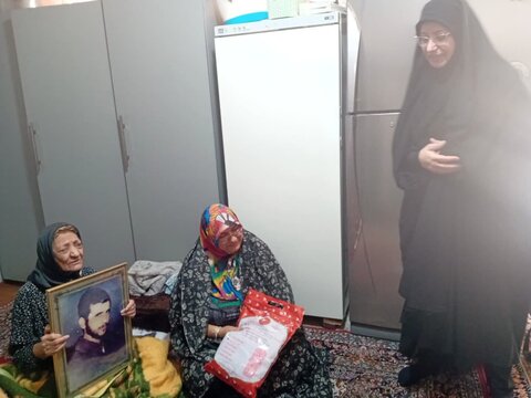 تصاویر/ دیدار با خانواده شهید حسین مصدقی در ساوه