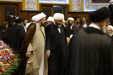 عکس/ همایش یکصدمین سالگشت بازتأسیس حوزه علمیه قم - 1