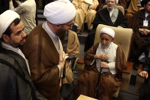 عکس/ همایش یکصدمین سالگشت بازتأسیس حوزه علمیه قم - 1