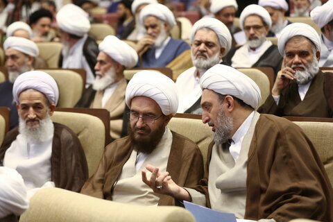عکس/ همایش یکصدمین سالگشت بازتأسیس حوزه علمیه قم - 1