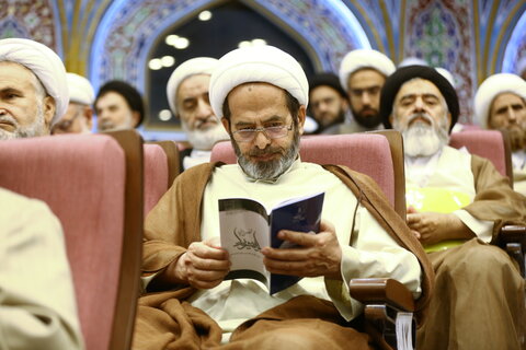 عکس/ همایش یکصدمین سالگشت بازتأسیس حوزه علمیه قم - 1