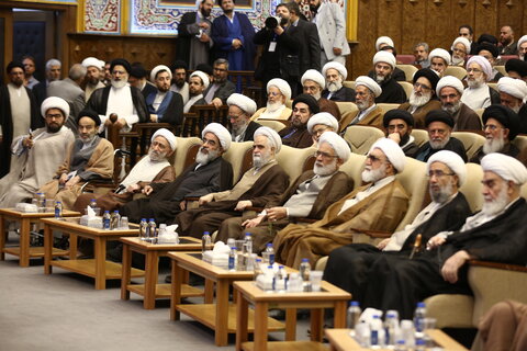 عکس/ همایش یکصدمین سالگشت بازتأسیس حوزه علمیه قم - 1