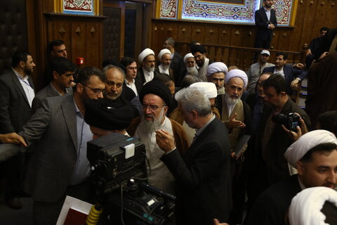 عکس/ همایش یکصدمین سالگشت بازتأسیس حوزه علمیه قم - 1