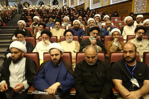 عکس/ همایش یکصدمین سالگشت بازتأسیس حوزه علمیه قم - 1