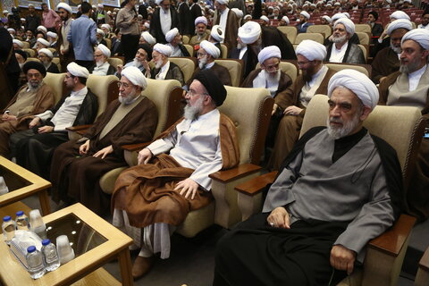 عکس/ همایش یکصدمین سالگشت بازتأسیس حوزه علمیه قم - 1