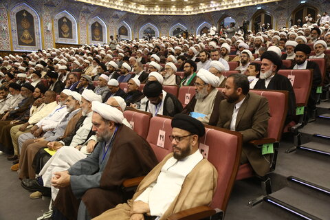 عکس/ همایش یکصدمین سالگشت بازتأسیس حوزه علمیه قم - 1