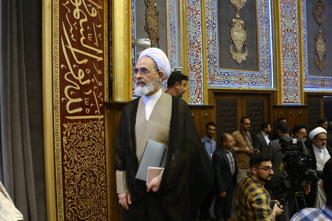 عکس/ همایش یکصدمین سالگشت بازتأسیس حوزه علمیه قم - 1