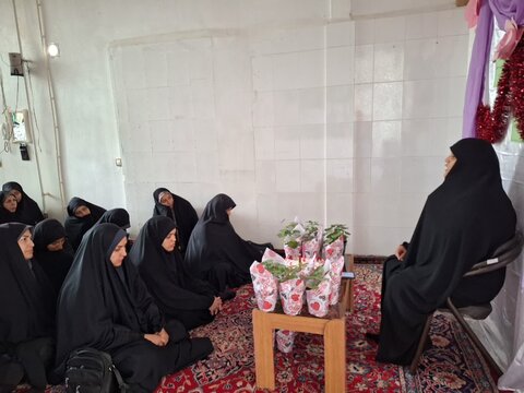 تصاویر/برگزاری جشن دهه کرامت در مدرسه علمیه حضرت زینب (س)آستانه